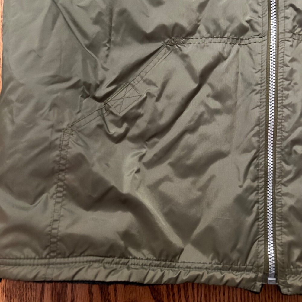 Basic Concept Men's Reversible Jacket Size Xl Oli… - image 4